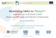 Mobilizing SMEs to “Green” - OECD.org · line for concrete rings N/A 68 000 31 6 18 37 7 ... 15 February 2015 Mobilizing SMEs to "GREEN" 10 . ... PowerPoint Presentation