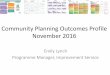 Community Planning Outcomes Profile November 2016  Planning Outcomes Profile November 2016 ... ufo 5 ufo 5 L, L, ufo 5 ufo 5 ... ufo 5 S4 Tariff Score Out of Work