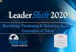 LeaderShift2020 - Grocery Manufacturers Association€¦ · The 2nd being most centered around Mondelez, Unilever, ... PwC, and BCG might charge you $1M dollars to answer\മ Except