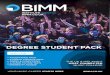 DEGREE STuDENT PAck - admin.bimm.co.uk · typically, bass guitarists are vastly outnumbered by guitarists, ... such as technical development, theory and sight reading, multiple styles,