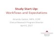 Study Start-Up - Department of Pediatrics start-up can be complex and loooong! ... Dept. of Peds . CTFS Workflow . ... study • User Guide: “Protocol Reviews”