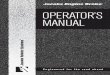 OPERATOR’S MANUAL - Jacobs Vehicle Systems | …€™s Manual 3 Using Your Jacobs Engine Brake The Jacobs Engine Brake is a vehicle-slowing device, not a vehicle-stopping device