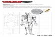 Drawing Characters WORKSHEET - The Butcher your character using the same measurements from the skeleton but start to flesh out the body by drawing ... Drawing Characters Worksheet