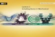 Scripting Basics in Mechanical Basics in Mechanical Author Ankur Jaura Created Date 11/29/2012 5:07:30 PM 
