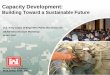 Building Toward a Sustainable Future - …energytoolbox.org/library/infra2010/presentations/12.14...US Army Corps of Engineers BUILDING STRONG ® Capacity Development: Building Toward