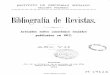 e• ••••• •••.•• •• .• Bi~liografía~e Revistas.. Boletín de la Real Sociedad Geográfica. - Madrid. Des~e1910. Boletín de la Sociedad de Industriales