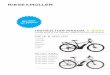 INSTRUCTION MANUAL E-BIKES - Riese & Müller · INSTRUCTION MANUAL E-BIKES ... BLUELABEL TRANSLATION OF THE ORIGINAL GERMAN INSTRUCTION ... Shut off the E-bike drive and remove the