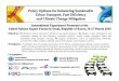 Policy Options for Enhancing Sustainable Urban … Options for Enhancing Sustainable Urban Transport, Fuel Efficiency and Climate Change Mitigation United Nations Centre for Regional