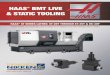 HAAS BMT LIVE & STATIC TOOLING - Lyndex-Nikken BMT 65 Live...Saw Blade Holder: 1) straight 2) 90 Adjustable Angle Multi Output: 1) straight 2) 90 Fixed Angle Company Name Address City