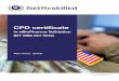 CPD certificate - getreskilled.com · The Certificate in e-BioPharma Validation is a 12-month, ... (standard operating procedures) that are essential here. ... Novartis, Roche, GSK,
