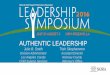 AUTHENTIC LEADERSHIP - Amazon S3 · Not just the latest trend ... ^Authentic Leadership starts with a journey of self-awareness, understanding ... LA County CSSD@CSSDLA