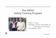 The IUPAC Safety Training Program - Organisation for the ... · STP Overview 2011.ppt The IUPAC Safety Training Program Mark C. Cesa Member, ... Nations Industrial Development 
