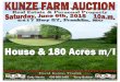 Visit our website to sign up for email notifications ...codymartinauction.com/_docs/6_6_15Kunzeflyer.pdfCountry Home: This brick ranch ... Directions: From MO-5 north of the Missouri