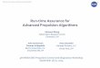 Towards Run-time Assurance of Advanced Propulsion Algorithms€¦ · Advanced Propulsion Algorithms 5th NASA GRC Propulsion Control and Diagnostics ... Investigate application of
