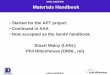 Materials HandbookMaterials Handbook · Materials HandbookMaterials Handbook ... – TRACE Modernization ... – Updated the Validation Test Matrix. UNCLASSIFIED UNCLASSIFIED