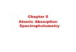 Chapter 8 Atomic Absorption Spectrophotometry 540...Effect of self absorption and self reversal on measurements ... – Flow rate of solution – Solution concentration – Flow rate