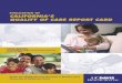 EVALUATION OF CALIFORNIA’S QUALITY OF CARE … ·  · 2018-01-26FINAL REPORT to the California ... Evaluation of California’s Quality of Care Report Card vii List of Tables 