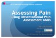Assessing Pain using Observational Pain Assessment Toolseolp.co.uk/DEMENTIA/images/Resources/Pain_assessment_2013_RCN.pdf · A comparison of two observational pain assessment tools