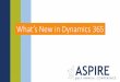 What’s New in Dynamics 365€¦ ·  · 2018-01-01•Microsoft Dynamics CRM Applications: 4.0, 2011, 2013 •Microsoft Dynamics CRM Installation and Deployment : 4.0 •Microsoft