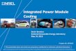 Integrated Power Module Cooling - Department of Energy failure modes •Increase passive thermal stack thermal capacitance for transient heat loads Integrated Heat Spreader, Heat