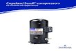 for commercial applications Climate Technologies 2 Commercial Copeland ScrollTM Compressor Story Emerson Climate Technologies, Inc. (“Emerson”) believes in surpassing customer