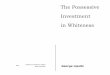 The Possessive Investment in Whiteness - My Illinois …my.ilstu.edu/~jkshapi/Lipsitz_Possessive selections.pdfThe term "investment" denotes time spent on a ... way I can situate my