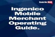 Ingenico Mobile Merchant Operating Guide. Modem Battery Charge Connection External PSTN Modem Battery Charge Connection External PSTN Modem Battery Connection Ex rnal PSTN m MOBILE