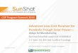 Advanced Low-Cost Receiver for Parabolic Trough Solar Power — … ·  · 2016-08-12Advanced Low-Cost Receiver for Parabolic Trough Solar Power ... SunShot SolarMat award DE-EE0006813