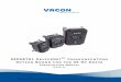 Vacon X5DNET01 DeviceNet Communication … DeviceNet™ Communication Option Board vacon 3 ... This manual is supplied as a supplement to the X5 AC Drive User’s ... Encoder Filter