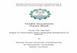 Tender Document Frame Work - Punjabeproc.punjab.gov.pk/BiddingDocuments/50484955/4949/... · TENDER DOCUMENT Frame Work ... Copy of National Tax Registration Certificate ... 13 Tractor-260