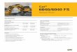 Cat 6040/6040 FS - e-library WCL ·  · 2015-03-11Diesel Engines Engine Features ... Total volume of hydraulic oil Diesel version Approx. 5 800 l ... data of engines, hydraulic system