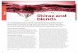 WINE Shiraz and blends - Drinks Trade of 170 samples between shiraz and shiraz dominant blends, for the first time the panel was split over two days. The first panel tasted wines from