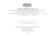 PATRISTICA - MINTS International Seminary en Españolmintsespanol.com/cursos/BAT023-Patristica.pdf ·  · 2009-02-06PATRISTICA . LOS PADRES APOSTÓLICOS Y LOS APOLOGISTAS . Una antología