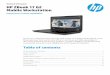 Technical white paper HP ZBook 17 G2 Mobile Workstationcontent.etilize.com/Manufacturer-Brochure/1030098008.pdf · Technical white paper HP ZBook 17 G2 Mobile Workstation Expand your