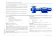 TC Close coupled Pumps - Alfsen og Gunderson AS Burgmann type M7N chemical seal seal has a higher working pressure than the of face and elastomer materials, and capable standard bellows
