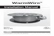 WarmWire Installation Manual - Watts Watermedia.wattswater.com/IOM-WR-WW-EN.pdfSeries WB & WR Installation Manual WarmWire® Please be aware local codes may require this product and/or