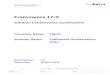 Frameworx 17.0 - Conformance Certification€¦ · 9/3/2018 · 17 | 6 Frameworx Conformance Result – Assessment
