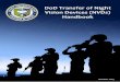 DoD Transfer of Night Vision Devices (NVDs) Handbook · DoD Transfer of Night Vision Devices (NVDs) Handbook October 2014. Handbook for the DoD Transfer of NVDs Page | 1 ... NVD Request