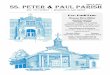 SS. PETER & PAUL PARISH - WordPress.com · come and help us … all ages and abilities are welcome. ... —Judy Moser and the SS Peter & Paul Parish Finance Council ... May God bless