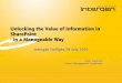 Unlocking the Value of Information in SharePoint - in a ... · Intergen Twilight SharePoint Governance Scope Acknowledgements: Oleson, Jamison, Cardarelli, Hanley Enterprise Sites