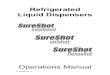 Liquid Dispensers - SureShot Dispensingsureshotdispensing.com/service_training_ctr/refrigerated/pdfs/m-D...Cleaning – Product Case 22 ... SureShot Dispensing Systems® Liquid Dispensers