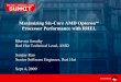 Maximizing Six-Core AMD Opteron Processor Performance …docs.huihoo.com/redhat/2009/bsarathy_11_maximizing_amd.pdf · • Improves HyperTransport™ technology link efficiency and