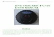 GPS TRACKER TK-107 USER MANUAL - Wholesale VR 3D glasses Gps tracker …€¦ ·  · 2012-11-28GPS TRACKER TK-107 USER MANUAL ... Thank you for purchasing GPS Vehicle Tracker. This