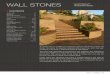 WALL STONES WALLS: COMPAC HEWNSTONE - Fendt · 70 I WALL STONES — GARDEN WALL GARDEN WALL RIGHT: KEYSTONE GARDEN WALL – RUSTIC BLEND When it’s time to create the garden of your