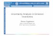 Uncertainty Analysis in Emission Inventories Simon Eggleston.pdfINTERGOVERNMENTAL PANEL ON CLIMATE CHANGE Task Force on Inventories m e Program Uncertainty Analysis in Emission n ventory