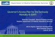 Governor’s Access Plan for the Seriously Mentally Ill …vahousingalliance.org/wp-content/uploads/2016/06/GAP-Program...Governor’s Access Plan for the Seriously Mentally Ill (GAP)
