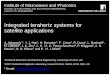 Integrated terahertz systems for satellite applications · Integrated terahertz systems for satellite applications . A. Valavanis*,1, ... Pyroelectric detector ... • Integrated