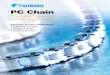 Engineering plastic combination chain - Tsubaki Europe Chain Brochure English revised... · Engineering Plastic Combination Chain (PC) uses stainless steel outer link plates and pins