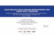 Lean Miller Cycle System Development for Light-Duty … · LEAN MILLER CYCLE SYSTEM DEVELOPMENT FOR LIGHT-DUTY VEHICLES 2016 U.S. DOE Vehicle Technologies Program Annual Merit Review