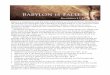 10 Babylon Is Fallen - WordPress.com · 10/11/2016 · Babylon is Fallen Revelation 17-18 Intro: it is tempting to read the book of Revelation as a book of history, thinking that